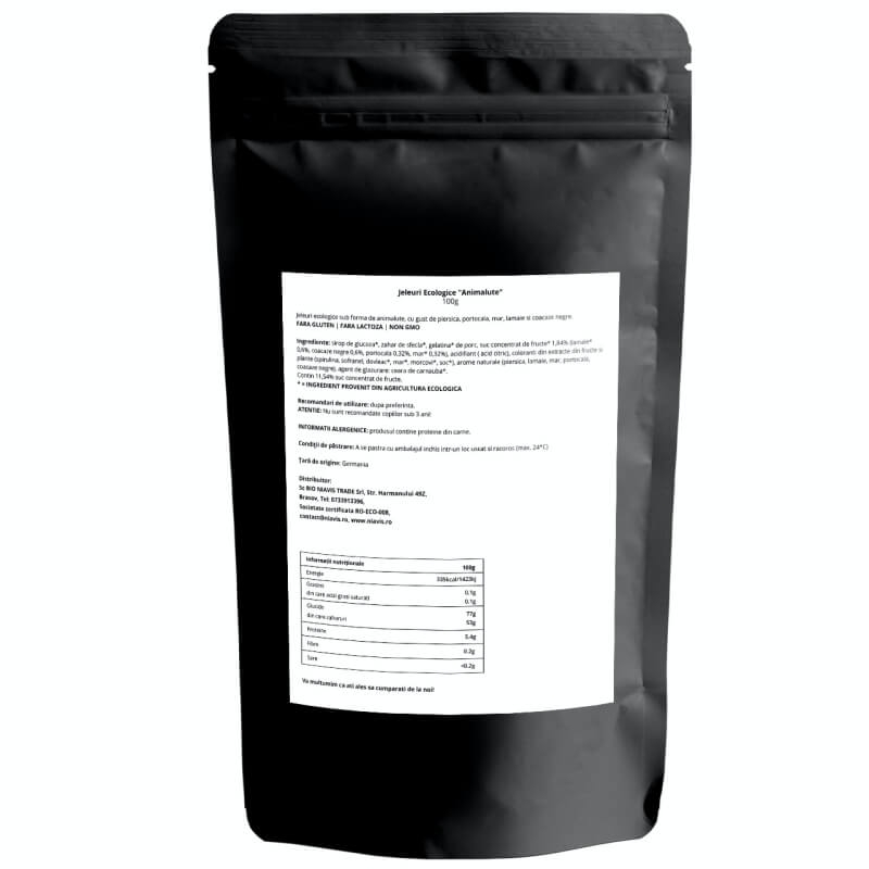 Jeleuri ecologice animalute, 100 g, Niavis