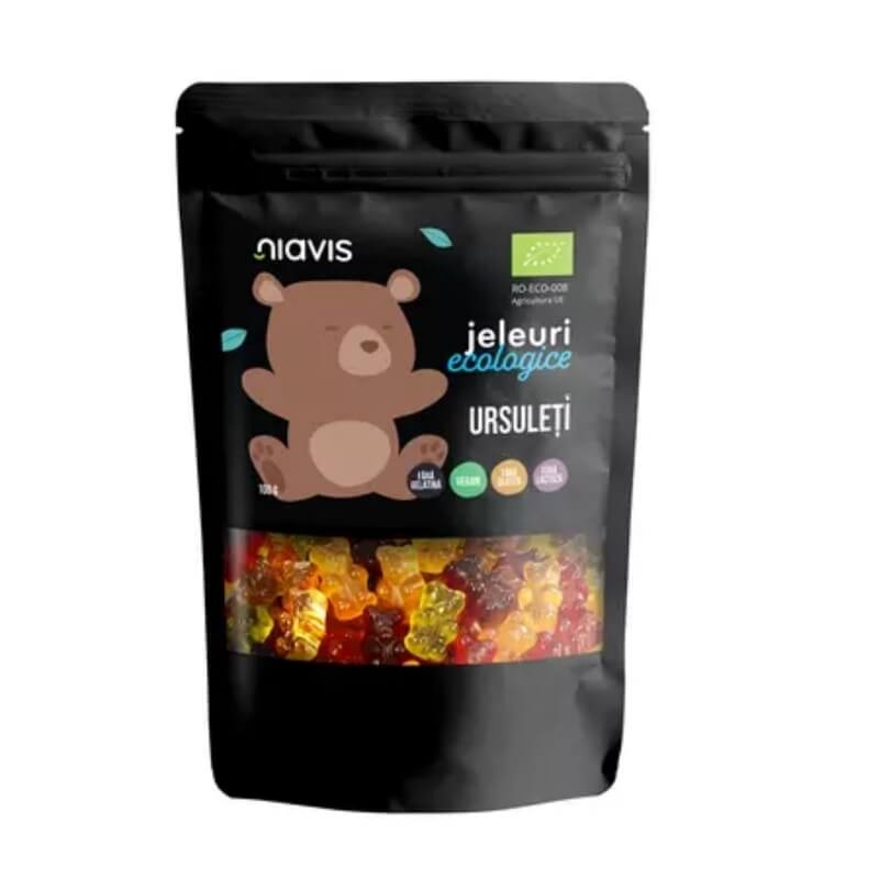 Jeleuri ecologice ursuleti, 100 g, Niavis Jeleuri ecologice ursuleti, 100 g, Niavis