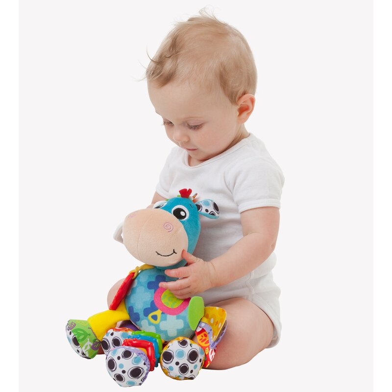 Jucarie mare pentru carucior, scoica auto si patut, Cu jucarie de dentitie, Cu sunete, Activity Friend Clip Clop, 39 cm, Playgro Jucarie mare pentru carucior, scoica auto si patut, Cu jucarie de dentitie, Cu sunete, Activity Friend Clip Clop, 39 cm, Playgro