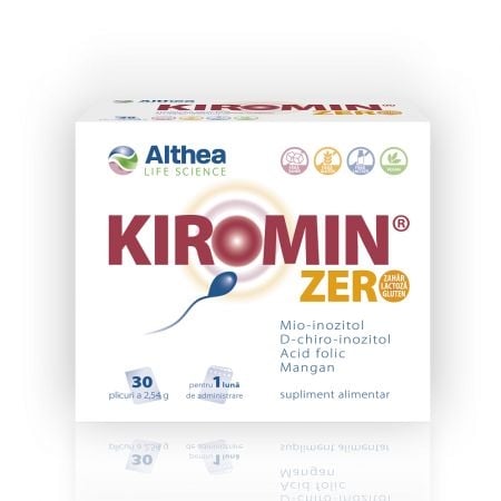 Kiromin Zero, 30 plicuri, Althea Life Science Kiromin Zero, 30 plicuri, Althea Life Science