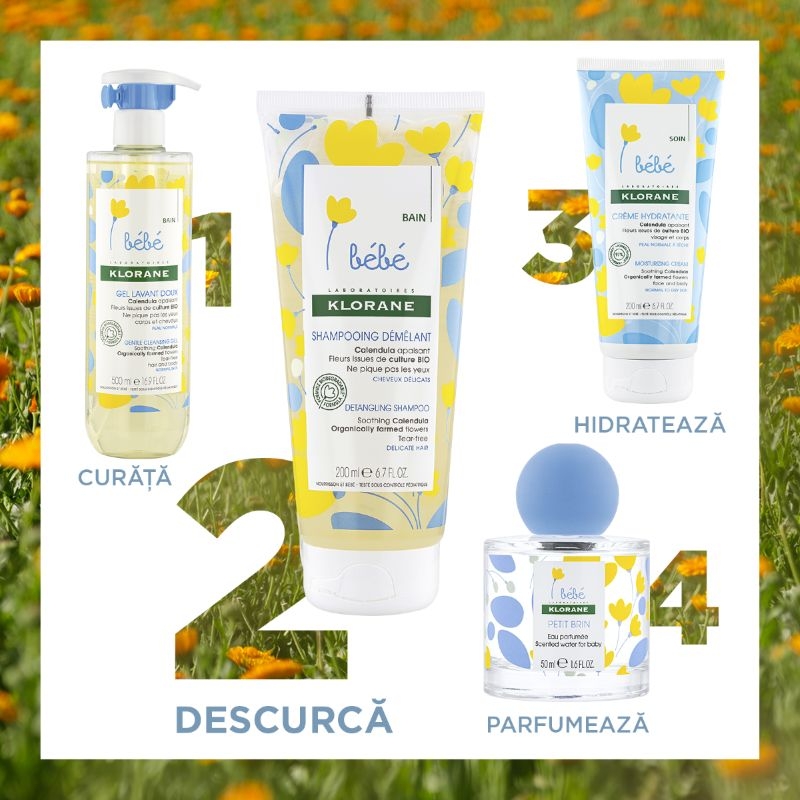 Bebe sampon, 200ml, Klorane Bebe sampon, 200ml, Klorane
