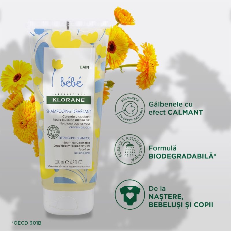 Bebe sampon, 200ml, Klorane Bebe sampon, 200ml, Klorane