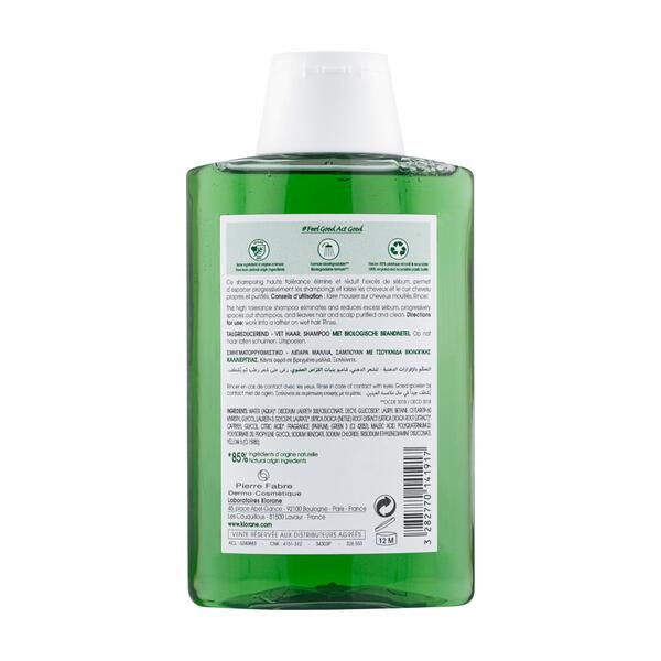 Klorane - Sampon urzica bio 200ml