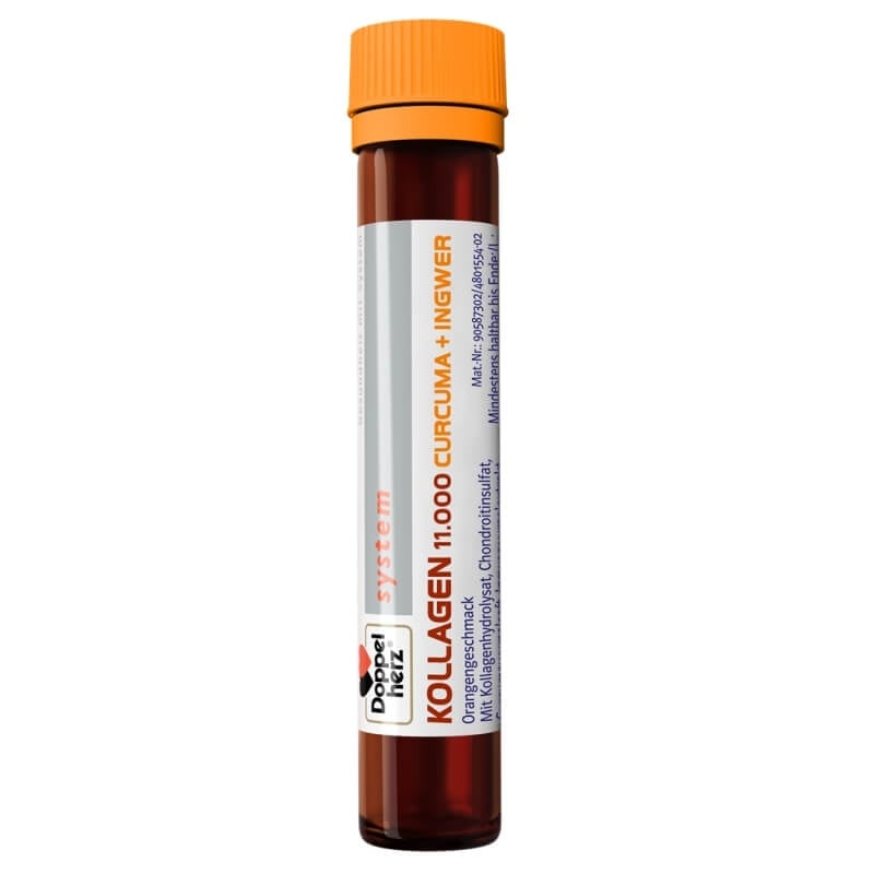 Kollagen 11.000 Curcuma si ghimbir System, 30 flacoane, Doppelherz Kollagen 11.000 Curcuma si ghimbir System, 30 flacoane, Doppelherz