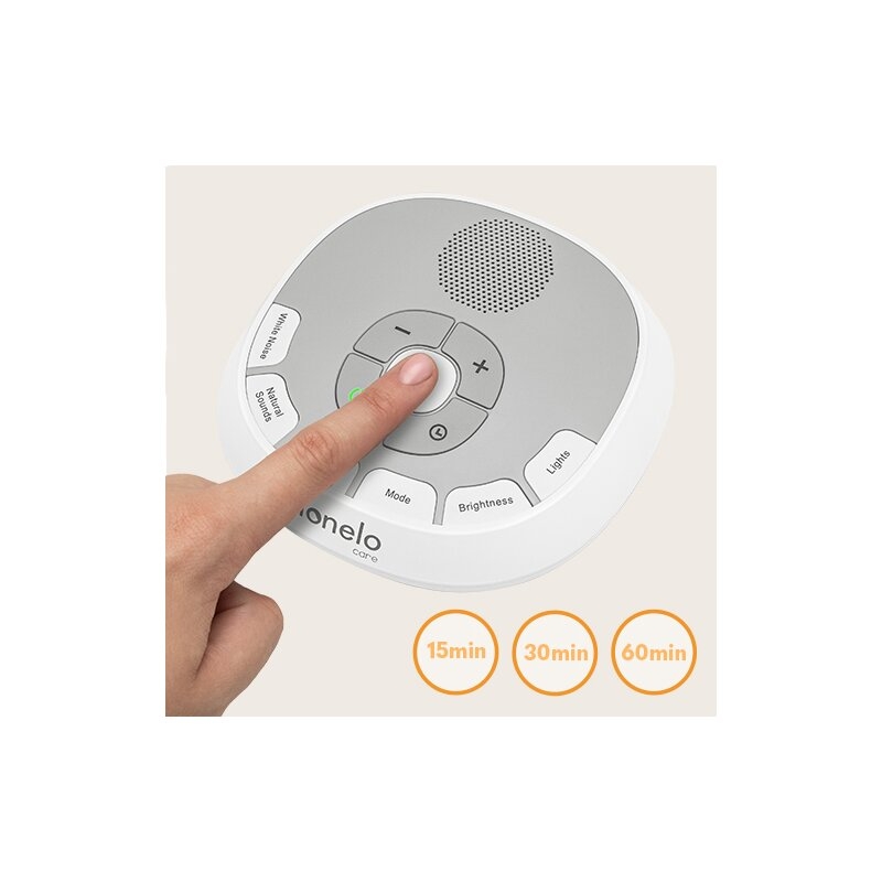 Lampa de veghe, Lionelo, BabyNap, 2 in 1, Wireless, Cu sunete si melodii de leagan, Cu 11 culori si 3 niveluri de luminozitate, Cu functie LoveBeat, Alb Lampa de veghe, Lionelo, BabyNap, 2 in 1, Wireless, Cu sunete si melodii de leagan, Cu 11 culori si 3 niveluri de luminozitate, Cu functie LoveBeat, Alb