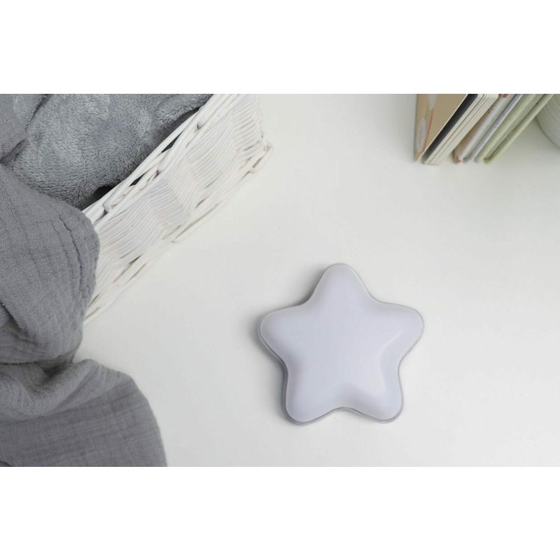 Lampa de veghe Stea, Star, Cu muzica, Cu volum ajustabil, Lumina activata prin control Touch, Bbluv, Whitte Lampa de veghe Stea, Star, Cu muzica, Cu volum ajustabil, Lumina activata prin control Touch, Bbluv, Whitte