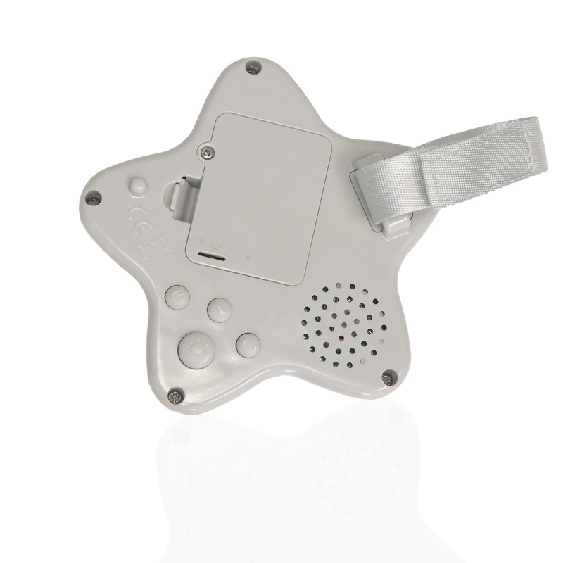 Lampa de veghe Stea, Star, Cu muzica, Cu volum ajustabil, Lumina activata prin control Touch, Bbluv, Whitte Lampa de veghe Stea, Star, Cu muzica, Cu volum ajustabil, Lumina activata prin control Touch, Bbluv, Whitte
