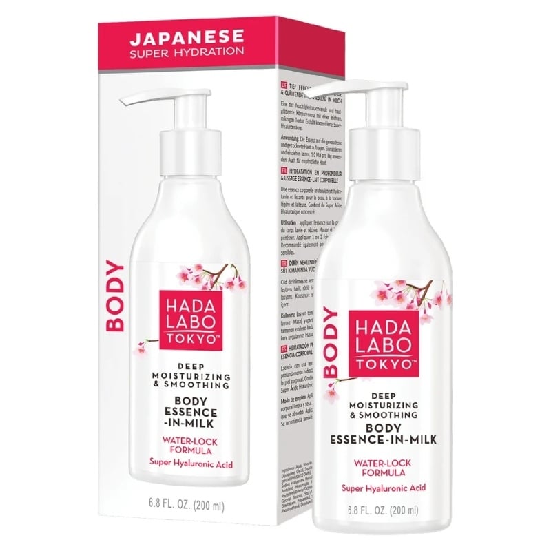 Lapte de corp hidratant cu super acid hialuronic, 200 ml, Hada Labo Tokyo Lapte de corp hidratant cu super acid hialuronic, 200 ml, Hada Labo Tokyo