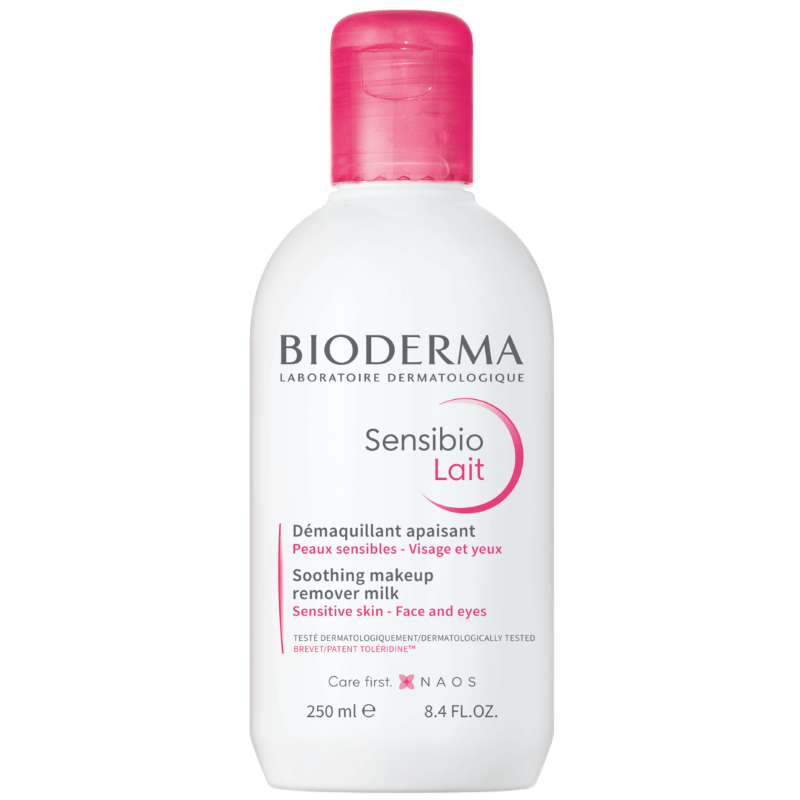 Lapte demachiant Sensibio, 250 ml, Bioderma Lapte demachiant Sensibio, 250 ml, Bioderma