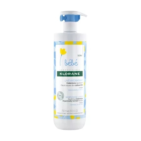 Lapte hidratant pentru corp, 750 ml, Klorane Bebe Lapte hidratant pentru corp, 750 ml, Klorane Bebe