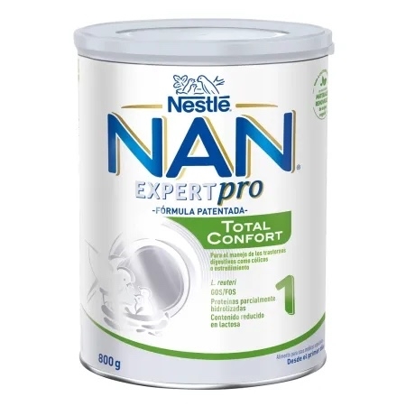 Lapte praf de la nastere Nan Expert Pro Total Confort 1, 800 g, Nestle Lapte praf de la nastere Nan Expert Pro Total Confort 1, 800 g, Nestle
