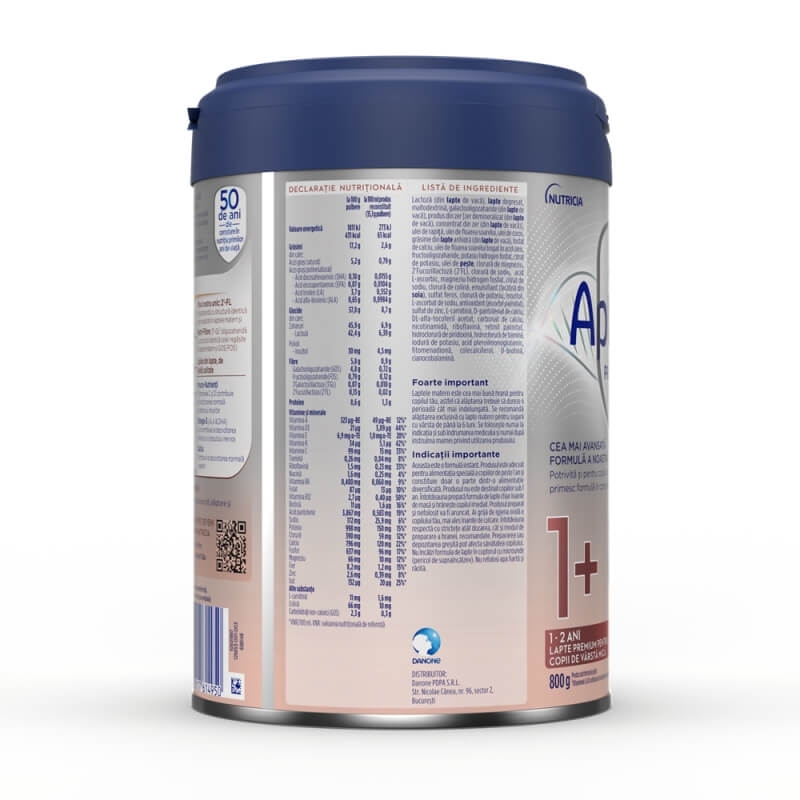 Lapte praf ProFutura DuoBiotik 1+, 1-2 ani, 800 g, Nutricia