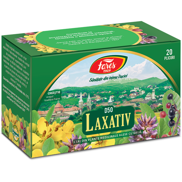 Ceai laxativ, 20plicuri, Fares Ceai laxativ, 20plicuri, Fares