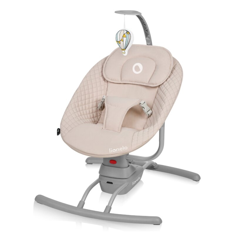 Leagan, Lionelo, Rio, Electric, Cu 3 viteze de leganare, Cu 8 melodii, Cu telecomanda, Cu husa detasabila, Cu perna detasabila, Centura in 3 puncte, Pana la 9 kg, Bej Leagan, Lionelo, Rio, Electric, Cu 3 viteze de leganare, Cu 8 melodii, Cu telecomanda, Cu husa detasabila, Cu perna detasabila, Centura in 3 puncte, Pana la 9 kg, Bej