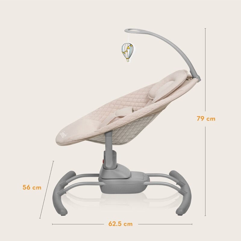 Leagan, Lionelo, Rio, Electric, Cu 3 viteze de leganare, Cu 8 melodii, Cu telecomanda, Cu husa detasabila, Cu perna detasabila, Centura in 3 puncte, Pana la 9 kg, Bej Leagan, Lionelo, Rio, Electric, Cu 3 viteze de leganare, Cu 8 melodii, Cu telecomanda, Cu husa detasabila, Cu perna detasabila, Centura in 3 puncte, Pana la 9 kg, Bej