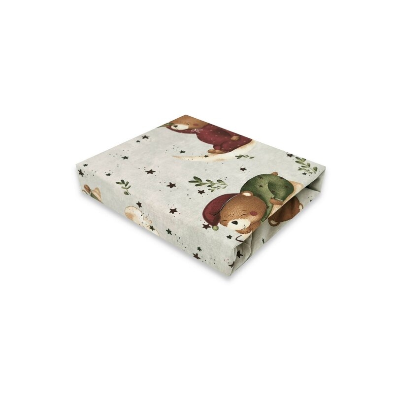 Lenjerie patut cu 3 piese, MimiNu, Cu cearceaf 120x60 cm, Din bumbac certificat Oeko Tex Standard 100, Cu pilota si husa pilota, 135x100 cm, Design, Teddy Bear On Moon Lenjerie patut cu 3 piese, MimiNu, Cu cearceaf 120x60 cm, Din bumbac certificat Oeko Tex Standard 100, Cu pilota si husa pilota, 135x100 cm, Design, Teddy Bear On Moon
