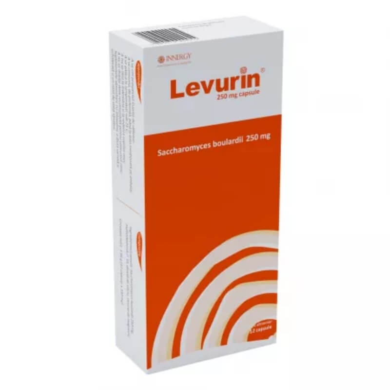 Levurin, 250 mg, 12 capsule, Innergy Levurin, 250 mg, 12 capsule, Innergy