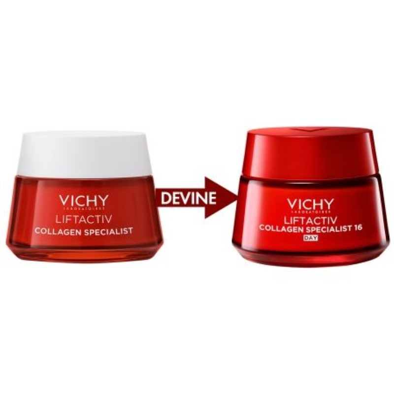 Crema de zi antirid pentru toate tipurile de ten Liftactiv Collagen Specialist 16, 50 ml, Vichy Crema de zi antirid pentru toate tipurile de ten Liftactiv Collagen Specialist 16, 50 ml, Vichy