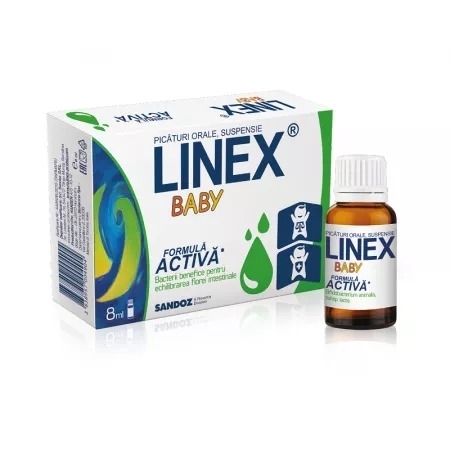 Linex baby, 8 ml, Sandoz Linex baby, 8 ml, Sandoz