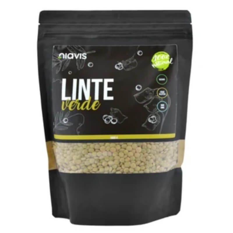 Linte verde ecologica, 1000 g, Niavis Linte verde ecologica, 1000 g, Niavis