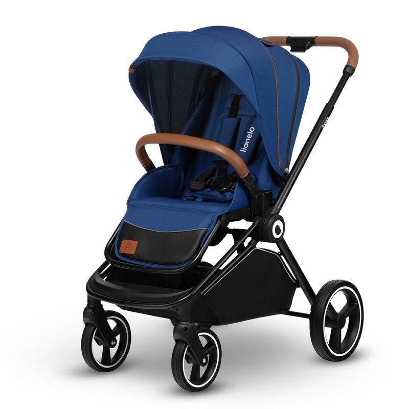 Lionelo - Carucior compact Mika, 2 in 1, Cadru din aluminiu, Cu landou intarit si salteluta moale, Reversibil, Maner ajustabil, Huse pentru picioare, Plasa de tantari, Husa de ploaie, Pana la 22 kg, Albastru Lionelo - Carucior compact Mika, 2 in 1, Cadru din aluminiu, Cu landou intarit si salteluta moale, Reversibil, Maner ajustabil, Huse pentru picioare, Plasa de tantari, Husa de ploaie, Pana la 22 kg, Albastru
