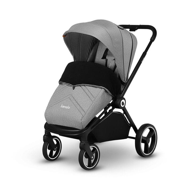 Lionelo - Carucior compact Mika, 2 in 1, Cadru din aluminiu, Cu landou intarit si salteluta moale, Reversibil, Maner ajustabil, Huse pentru picioare, Plasa de tantari, Husa de ploaie, Pana la 22 kg, Gri Deschis Lionelo - Carucior compact Mika, 2 in 1, Cadru din aluminiu, Cu landou intarit si salteluta moale, Reversibil, Maner ajustabil, Huse pentru picioare, Plasa de tantari, Husa de ploaie, Pana la 22 kg, Gri Deschis