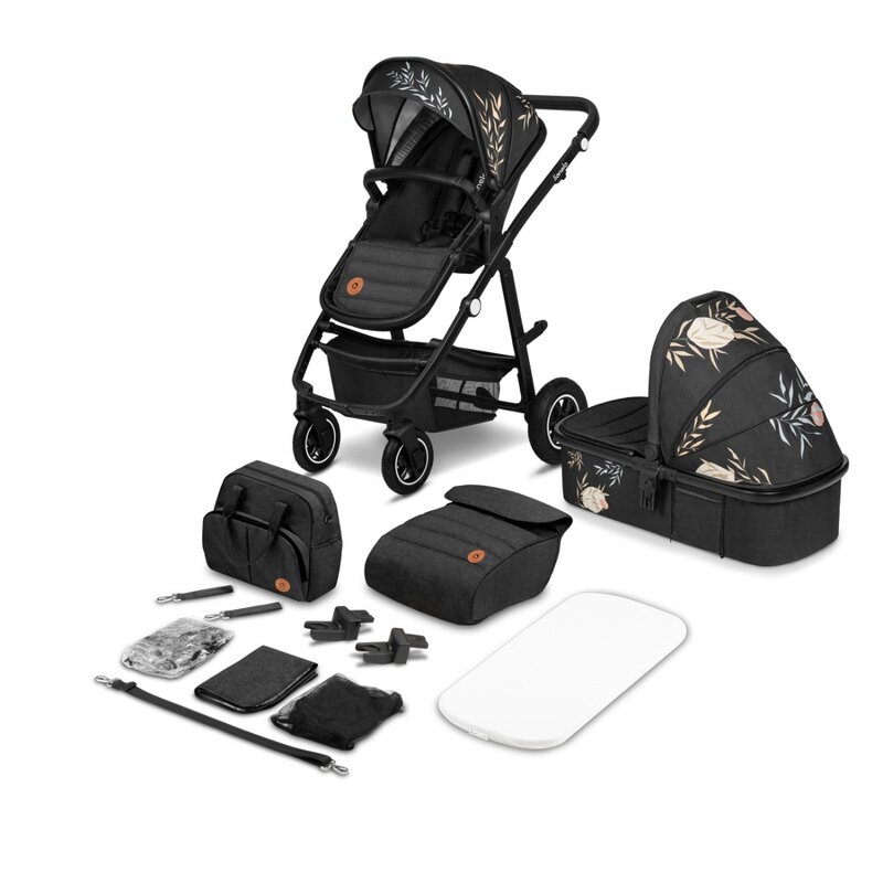 Lionelo - Carucior compact Amber Lovin, 2 in 1, Cadru din aluminiu, Cu landou intarit si salteluta moale, Scoica auto, Reversibil, Maner ajustabil, Huse pentru picioare, Plasa de tantari, Husa de ploaie, Geanta parinti, Pana la 22 kg, Negru Lionelo - Carucior compact Amber Lovin, 2 in 1, Cadru din aluminiu, Cu landou intarit si salteluta moale, Scoica auto, Reversibil, Maner ajustabil, Huse pentru picioare, Plasa de tantari, Husa de ploaie, Geanta parinti, Pana la 22 kg, Negru
