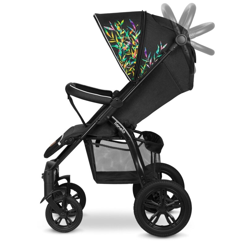 Lionelo - Carucior sport Annet Tour Dreamin, Editie Limitata, De la nastere, UPF 50+, Cu maner reglabil, Plasa de tantari, Suport biberon, Saculet pentru picioare, Pana la 22 kg, Negru Lionelo - Carucior sport Annet Tour Dreamin, Editie Limitata, De la nastere, UPF 50+, Cu maner reglabil, Plasa de tantari, Suport biberon, Saculet pentru picioare, Pana la 22 kg, Negru