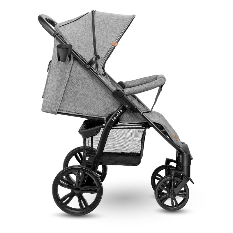 Lionelo - Carucior sport Annet Plus, De la nastere, Cu accesorii, 0- 22 Kg, Gri Lionelo - Carucior sport Annet Plus, De la nastere, Cu accesorii, 0- 22 Kg, Gri