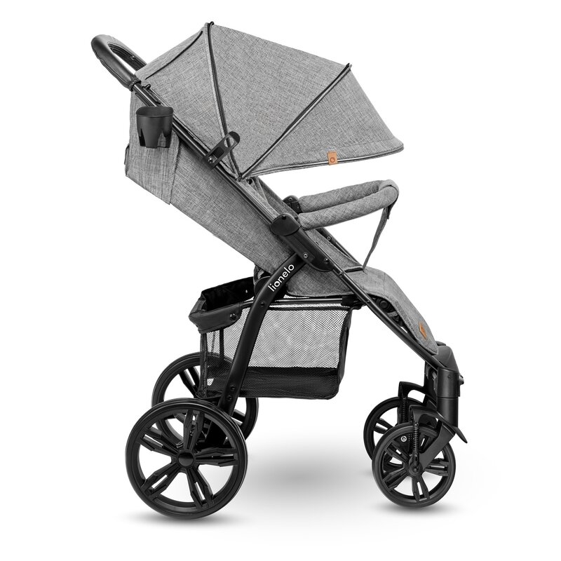 Lionelo - Carucior sport Annet Plus, De la nastere, Cu accesorii, 0- 22 Kg, Gri Lionelo - Carucior sport Annet Plus, De la nastere, Cu accesorii, 0- 22 Kg, Gri