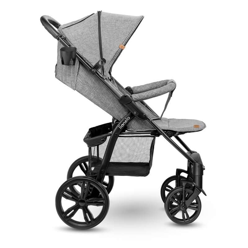 Lionelo - Carucior sport Annet Plus, De la nastere, Cu accesorii, 0- 22 Kg, Gri Lionelo - Carucior sport Annet Plus, De la nastere, Cu accesorii, 0- 22 Kg, Gri