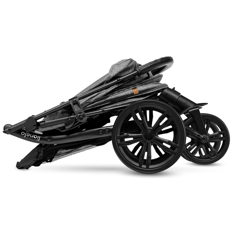 Lionelo - Carucior sport Annet Plus, De la nastere, Cu accesorii, 0- 22 Kg, Gri Lionelo - Carucior sport Annet Plus, De la nastere, Cu accesorii, 0- 22 Kg, Gri