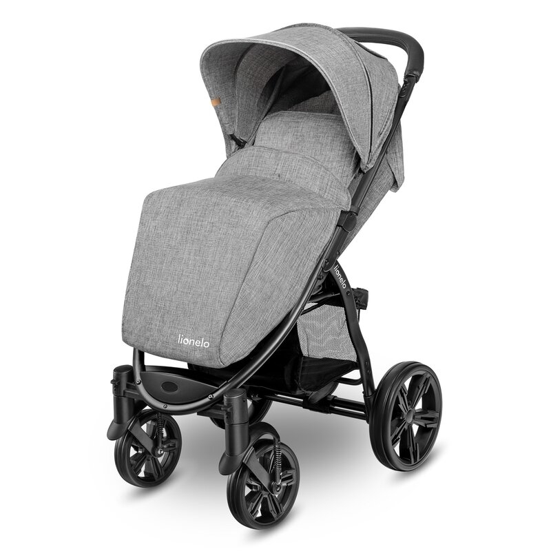 Lionelo - Carucior sport Annet Plus, De la nastere, Cu accesorii, 0- 22 Kg, Gri Lionelo - Carucior sport Annet Plus, De la nastere, Cu accesorii, 0- 22 Kg, Gri