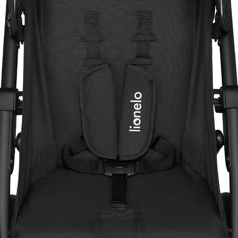 Carucior sport Annet Plus Lovin', De la nastere, Cu accesorii, 0 - 22 Kg, Negru, Lionelo Carucior sport Annet Plus Lovin', De la nastere, Cu accesorii, 0 - 22 Kg, Negru, Lionelo