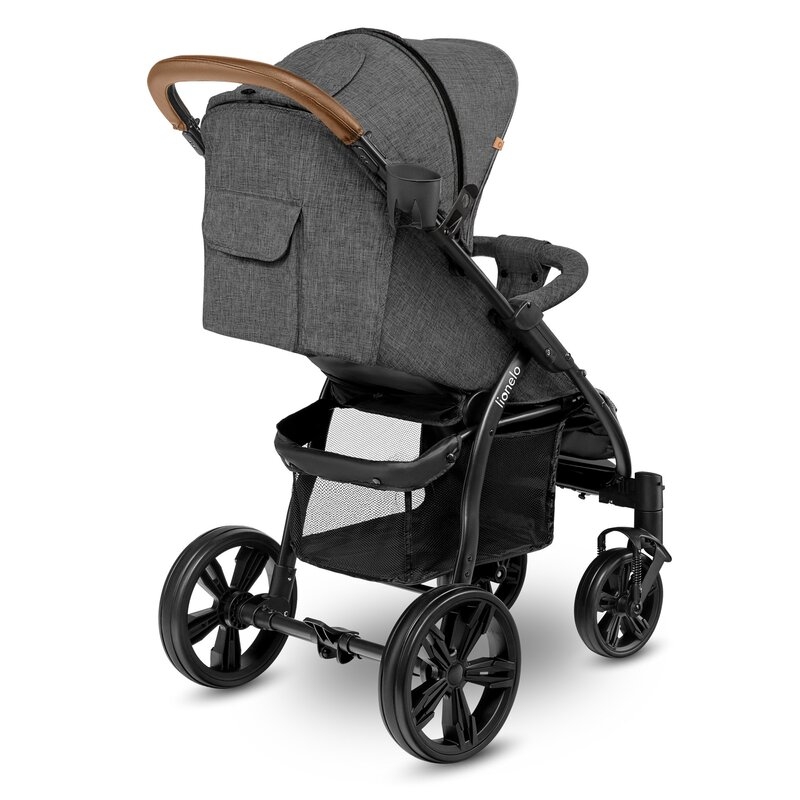 Lionelo - Carucior sport Annet Plus, De la nastere, Cu accesorii, 0- 22 Kg, Gri Caramel Lionelo - Carucior sport Annet Plus, De la nastere, Cu accesorii, 0- 22 Kg, Gri Caramel