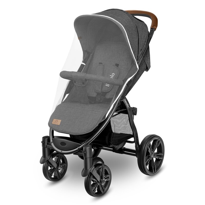 Lionelo - Carucior sport Annet Plus, De la nastere, Cu accesorii, 0- 22 Kg, Gri Caramel Lionelo - Carucior sport Annet Plus, De la nastere, Cu accesorii, 0- 22 Kg, Gri Caramel