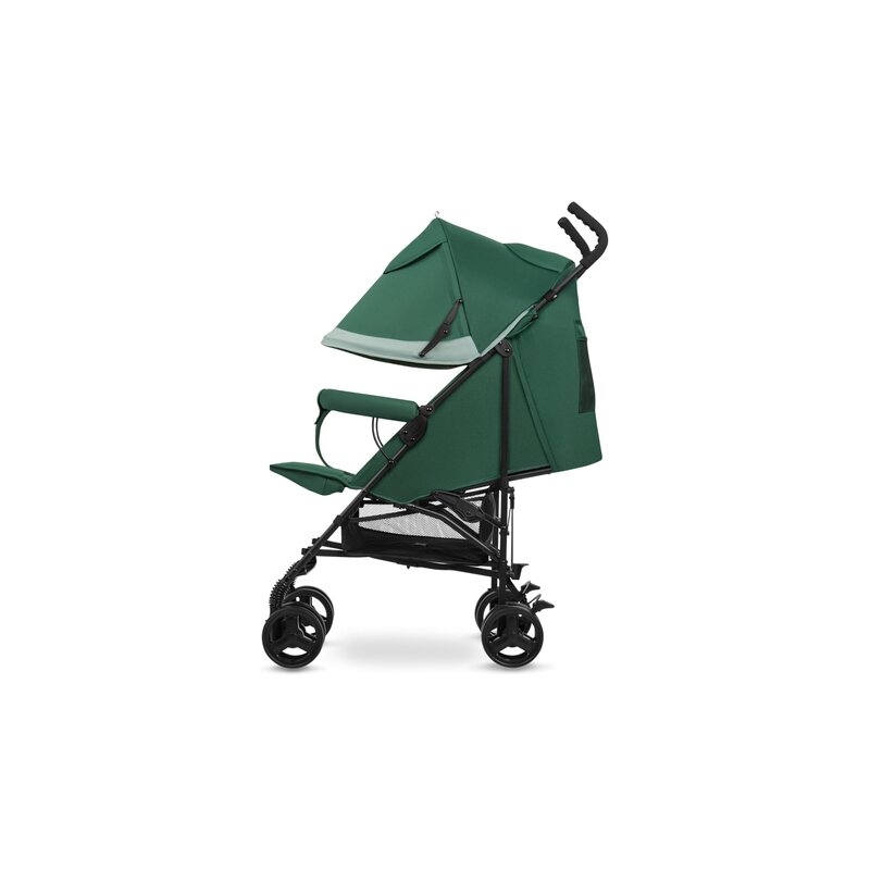 Lionelo - Carucior sport Elia, Cu husa de picioare, Cu plasa de tantari, Conform cu standardul european de securitate EN1888-1, Verde inchis Lionelo - Carucior sport Elia, Cu husa de picioare, Cu plasa de tantari, Conform cu standardul european de securitate EN1888-1, Verde inchis