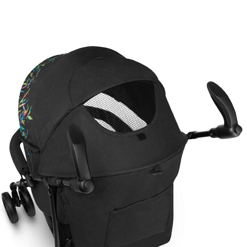 Lionelo - Carucior sport Irma Dreamin\', Editie limitata, Cu husa de picioare, Cu plasa de tantari, Negru Lionelo - Carucior sport Irma Dreamin\', Editie limitata, Cu husa de picioare, Cu plasa de tantari, Negru