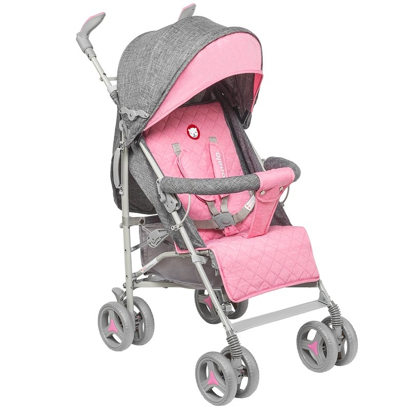 Lionelo - Carucior sport Irma, Grey/Pink Lionelo - Carucior sport Irma, Grey/Pink