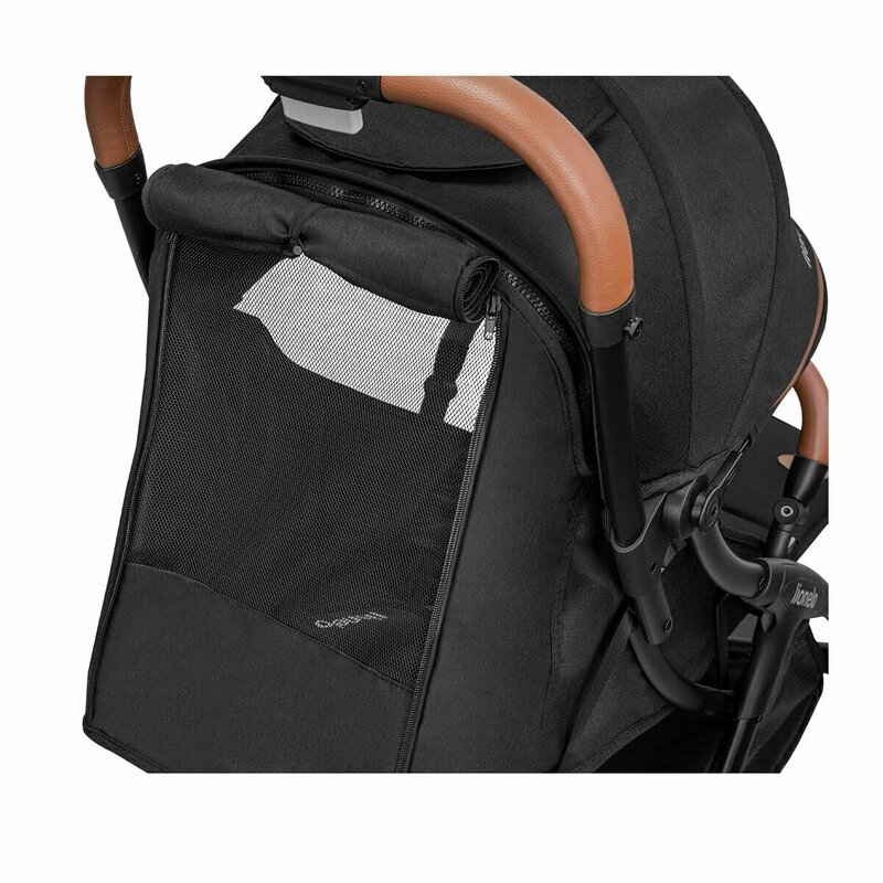 Lionelo - Carucior sport Julie One, De la nastere, Cu accesorii, Cadru din aluminiu, 0-22 kg, Negru Lionelo - Carucior sport Julie One, De la nastere, Cu accesorii, Cadru din aluminiu, 0-22 kg, Negru