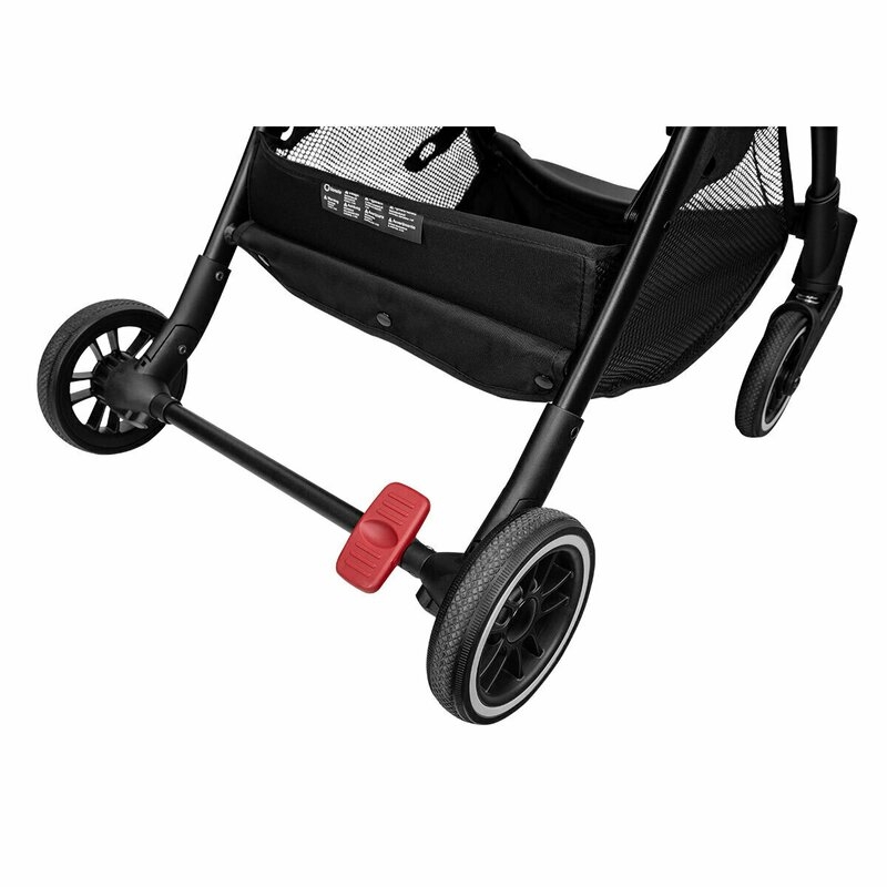 Lionelo - Carucior sport Julie One, De la nastere, Cu accesorii, Cadru din aluminiu, 0-22 kg, Negru Lionelo - Carucior sport Julie One, De la nastere, Cu accesorii, Cadru din aluminiu, 0-22 kg, Negru