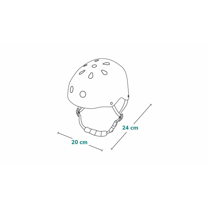 Lionelo - Casca pentru copii, Reglabila 50-56 cm, Din ABS si EPS, Conform cu standrdul EN1078, Alb Lionelo - Casca pentru copii, Reglabila 50-56 cm, Din ABS si EPS, Conform cu standrdul EN1078, Alb