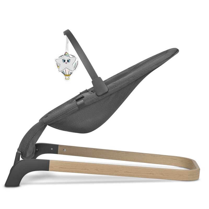 Fotoliu balansoar June AIR, Cu arcada cu jucarii, Ergonomic, Permite circulatia aerului, Balansare manuala, Pliabil, 0 luni+, Gri, Lionelo Fotoliu balansoar June AIR, Cu arcada cu jucarii, Ergonomic, Permite circulatia aerului, Balansare manuala, Pliabil, 0 luni+, Gri, Lionelo