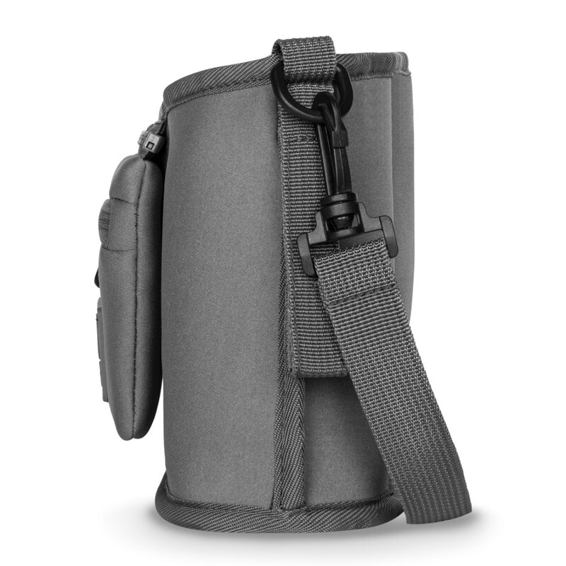 Lionelo - Geanta impermeabila pentru mamici si carucior, Little Cube, Cu 4 compartimente, Curea detasabila, Buzunar exterior detasabil, Gri Lionelo - Geanta impermeabila pentru mamici si carucior, Little Cube, Cu 4 compartimente, Curea detasabila, Buzunar exterior detasabil, Gri