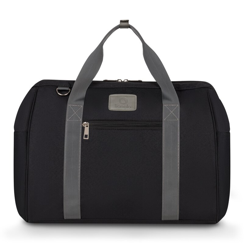 Lionelo - Geanta pentru mamici Ida Cu multiple compartimente, Negru Lionelo - Geanta pentru mamici Ida Cu multiple compartimente, Negru