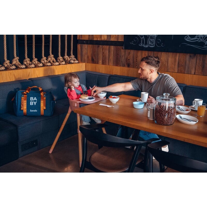 Lionelo - Geanta pentru mamici Ida Cu multiple compartimente, Negru Lionelo - Geanta pentru mamici Ida Cu multiple compartimente, Negru