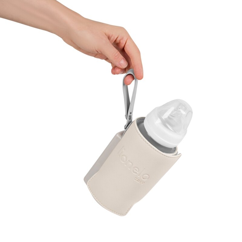 Lionelo - Incalzitor biberoane ThermUp Go Plus, Portabil, Cu aspect elegant, Temperatura constanta pana la 24 h, Incarcare USB, Bej Lionelo - Incalzitor biberoane ThermUp Go Plus, Portabil, Cu aspect elegant, Temperatura constanta pana la 24 h, Incarcare USB, Bej