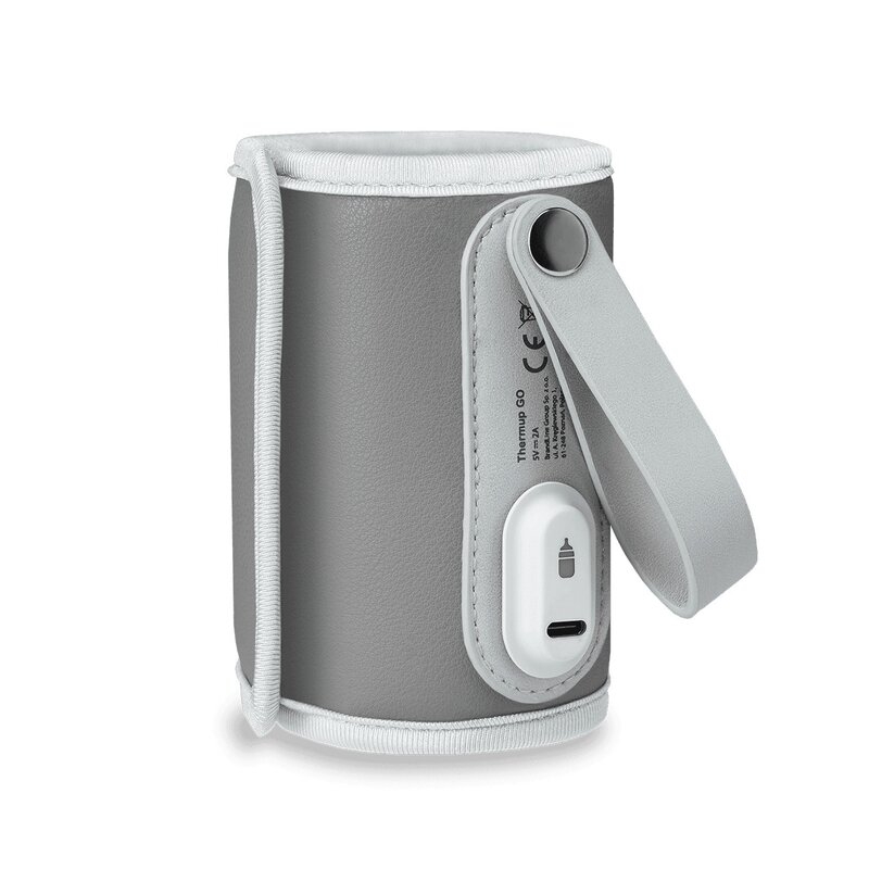 Lionelo - Incalzitor biberoane ThermUp Go, Portabil, Temperatura constanta pana la 24 h, Incarcare USB, Gri Lionelo - Incalzitor biberoane ThermUp Go, Portabil, Temperatura constanta pana la 24 h, Incarcare USB, Gri