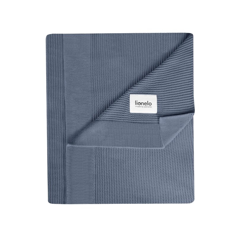 Lionelo - Paturica multifunctionala de infasat, Din bambus, 100x75 cm, Albastru Lionelo - Paturica multifunctionala de infasat, Din bambus, 100x75 cm, Albastru