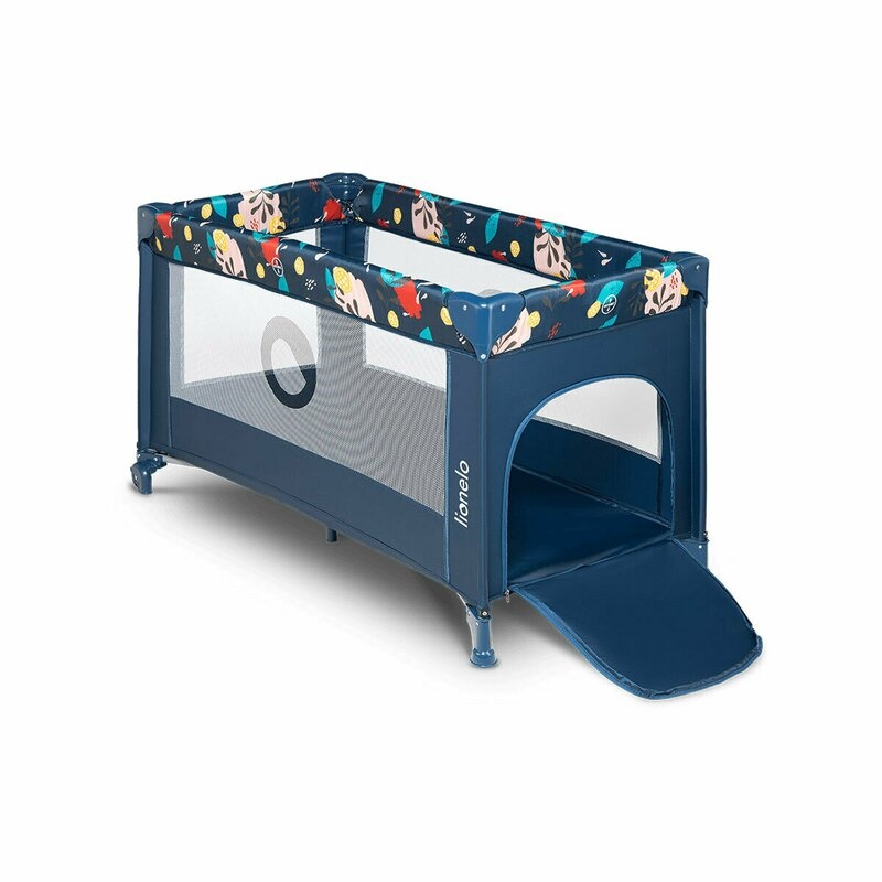 Lionelo - Patut pliant Stefi, 120x60 cm, Blue Navy Lionelo - Patut pliant Stefi, 120x60 cm, Blue Navy